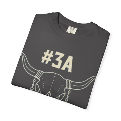 #3A Longhorn Skull T-shirt | Western Boho Graphic Tee