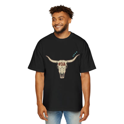 Longhorn Skull Tee | #3A Western Ranch Graphic Shirt 1