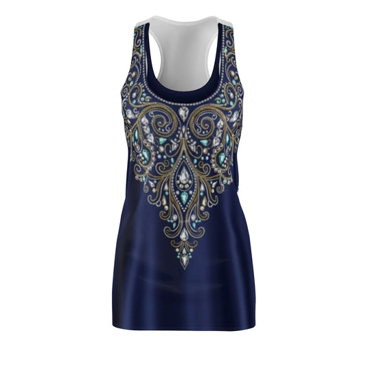 Women's Cut & Sew Racerback Dress (AOP)