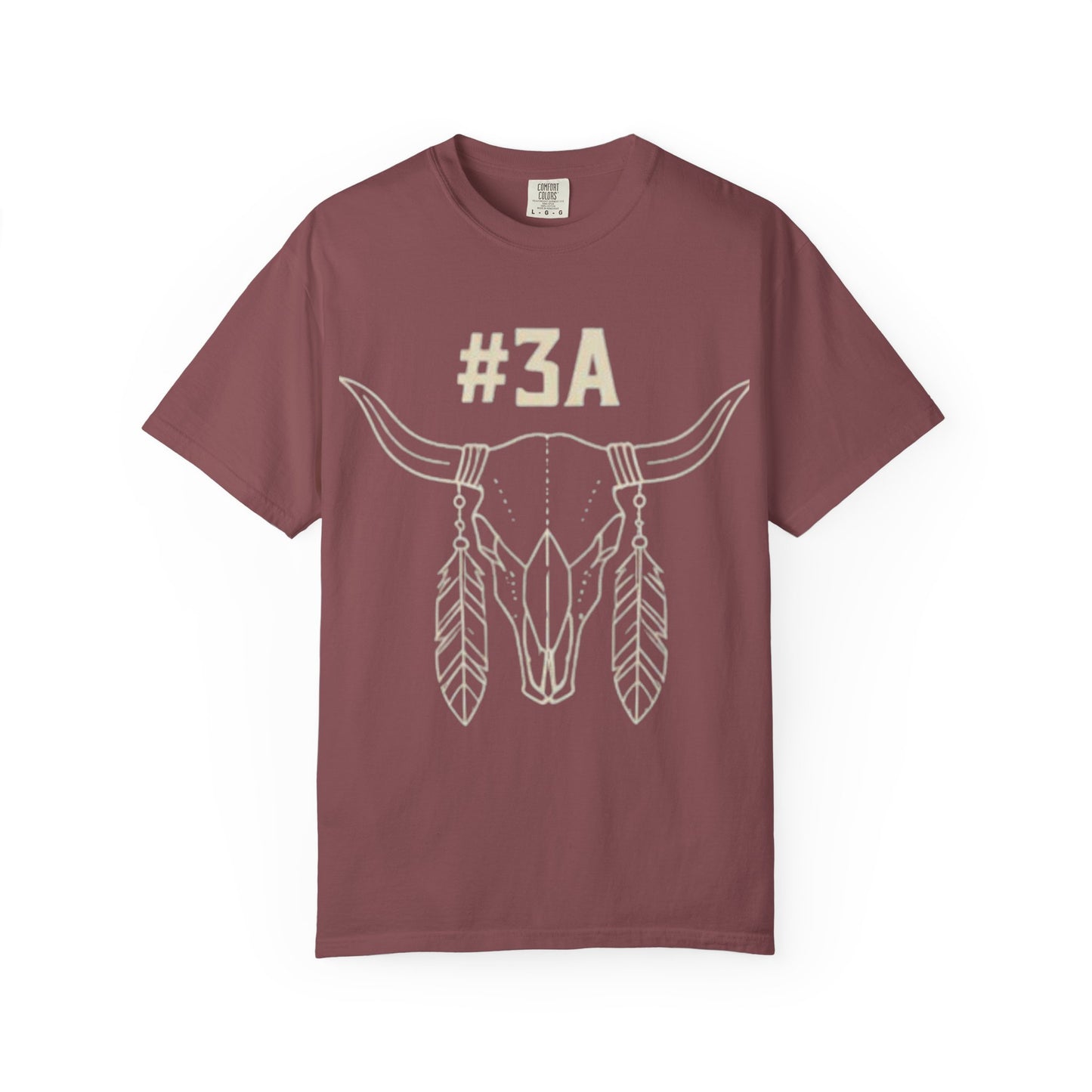 #3A Longhorn Skull T-shirt | Western Boho Graphic Tee