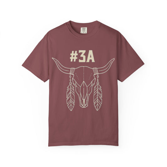#3A Longhorn Skull T-shirt | Western Boho Graphic Tee