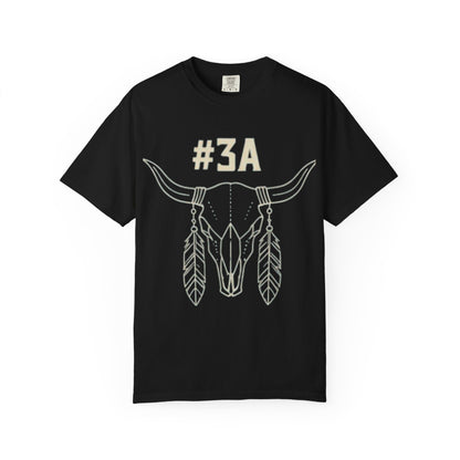 #3A Longhorn Skull T-shirt | Western Boho Graphic Tee