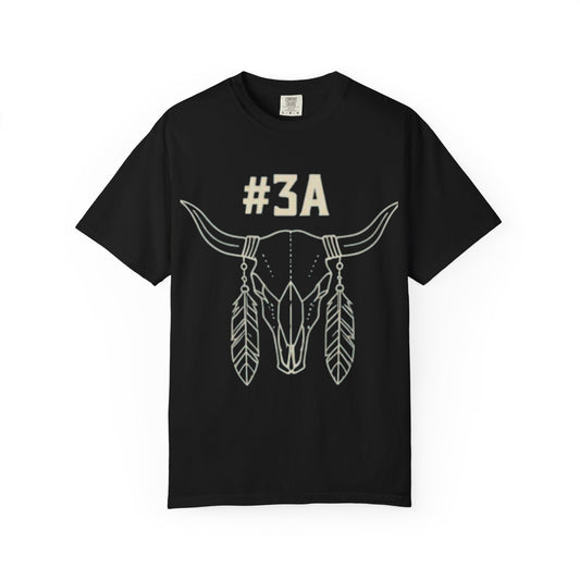 #3A Longhorn Skull T-shirt | Western Boho Graphic Tee