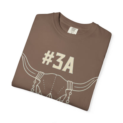 #3A Longhorn Skull T-shirt | Western Boho Graphic Tee