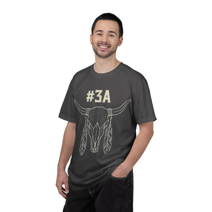 #3A Longhorn Skull T-shirt | Western Boho Graphic Tee