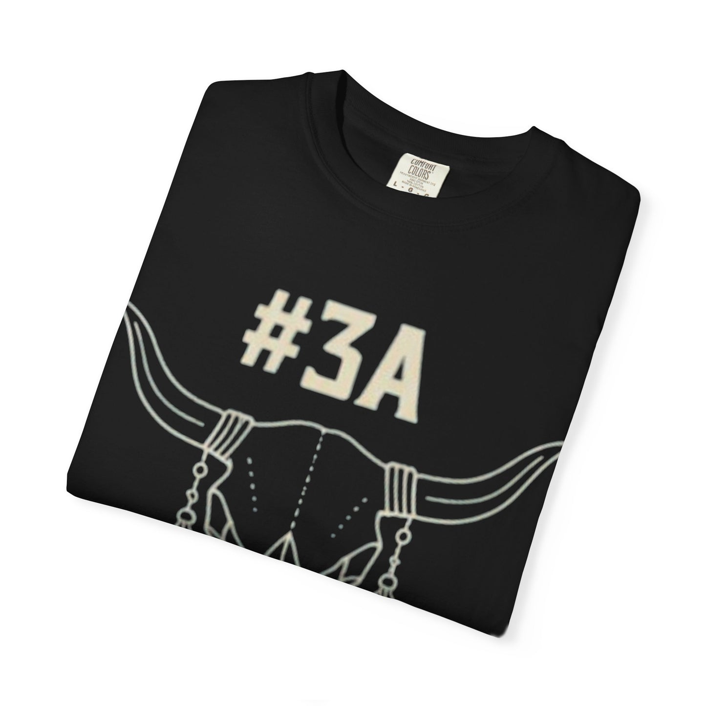 #3A Longhorn Skull T-shirt | Western Boho Graphic Tee