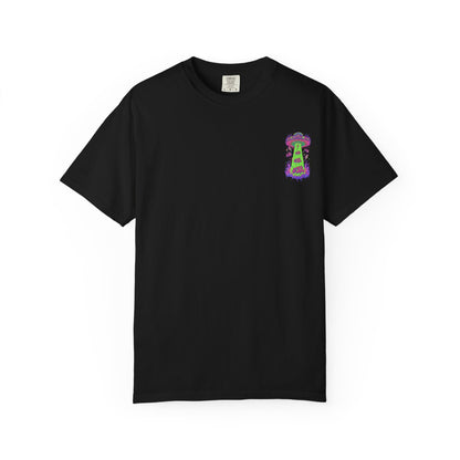 #3A UFO Signal Oversized T-Shirt – Black